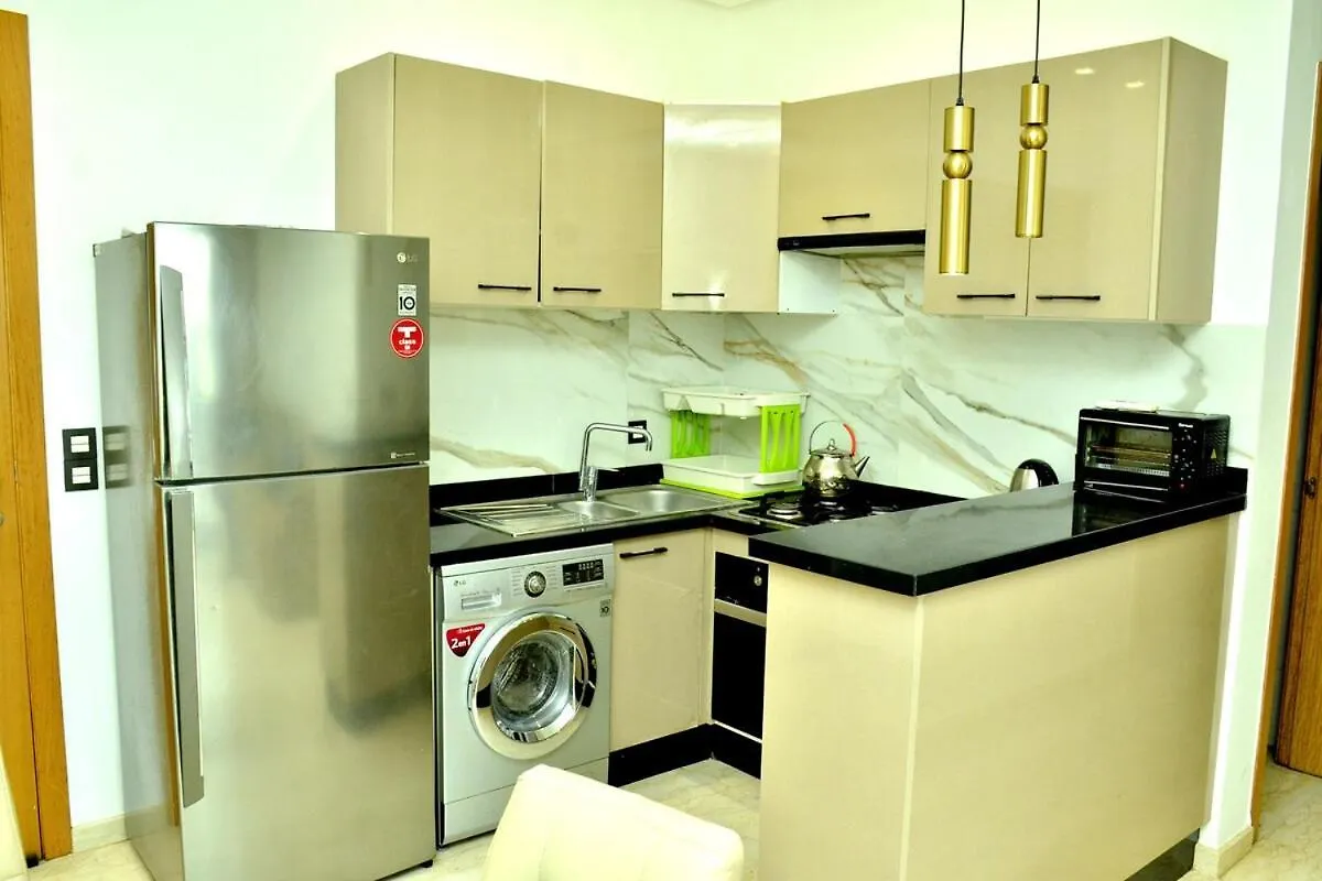 Hivernage Residence, Modern 2 Bedroom Agadir Lägenhet